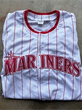 Seattle Mariners Central Washington University Wildcats Baseball Jersey SGA